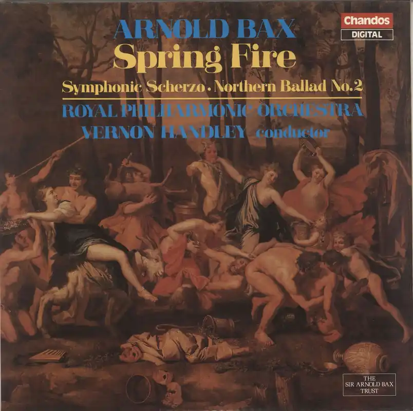 Final Sale Arnold Bax Spring Fire / Symphonic Scherzo / Northern Ballad No. 2 UK Vinyl LP