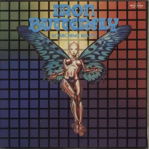 Same Day Shipping Iron Butterfly Scorching Beauty Japanese Vinyl LP
