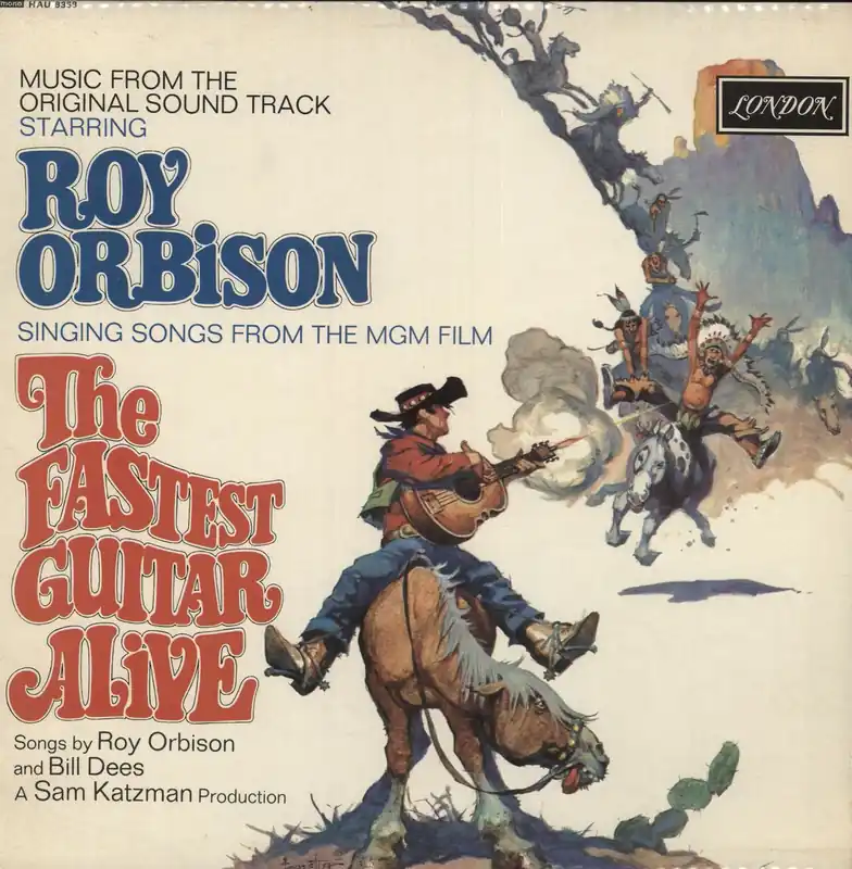 Big Sale Roy Orbison Singing Songs From The M.G.M Film "The Fastest Guitar Alive" UK Vinyl LP