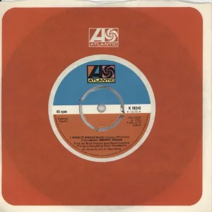 Johnny Adams I Wish It Would Rain UK 7" vinyl Viral