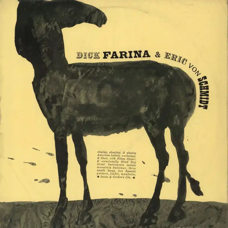 Handmade Blind Boy Grunt Dick Farina & Eric Von Schmidt UK Vinyl LP