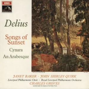 Frederick Delius Songs Of Sunset / Cynara / An Arabesque UK Vinyl LP Special Discount