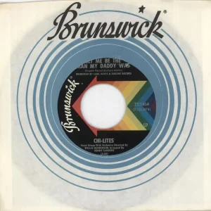 The Chi-Lites Let Me Be The Man My Daddy Was US 7" vinyl Fresh Stock