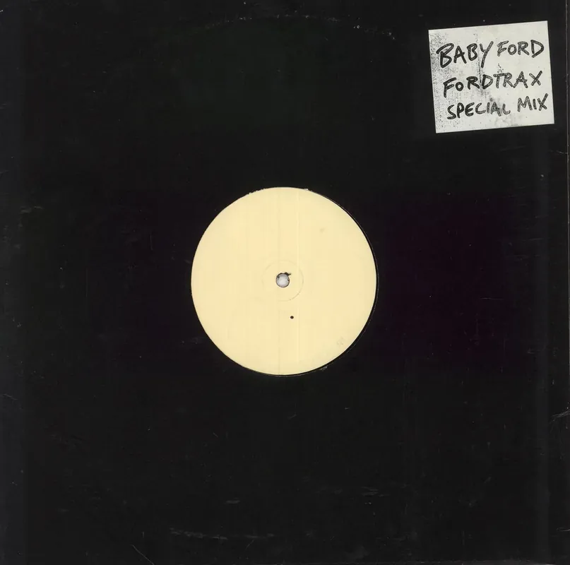 New Release Baby Ford Fordtrax Special Mix UK Promo 12" vinyl