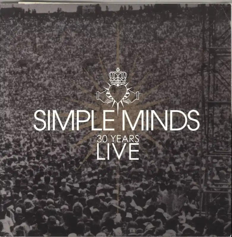 Simple Minds 30 Years Live + Ticket Stub UK Tour programme Affordable