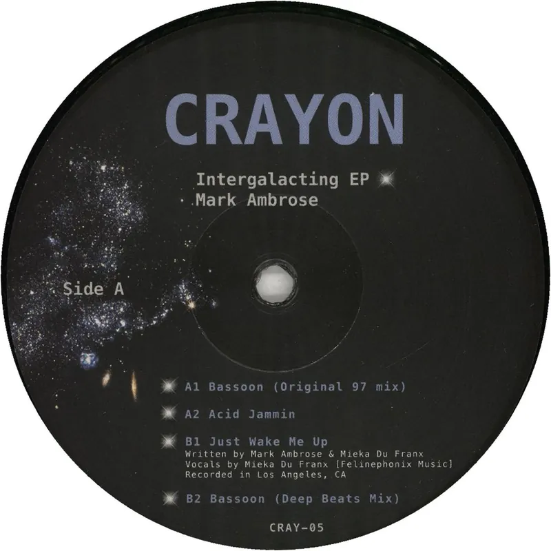 Cheap Mark Ambrose Intergalacting EP UK 12" vinyl