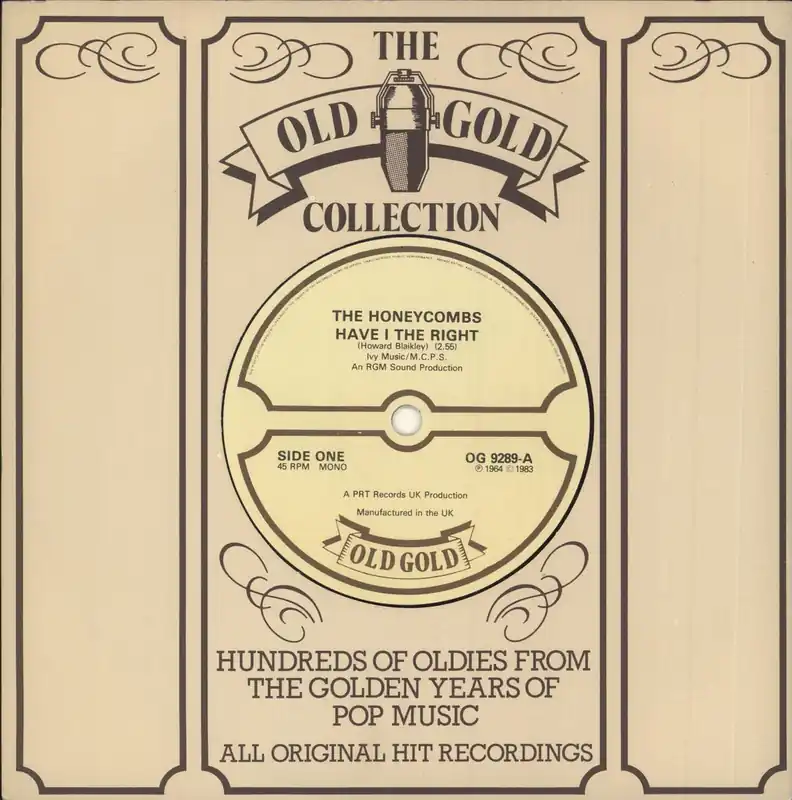 The Honeycombs Have I The Right UK 7" vinyl Price Drop