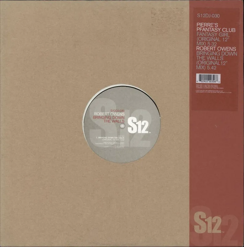Warranty Included DJ Pierre Dream Girl / Bring Down The Walls UK Promo 12" vinyl