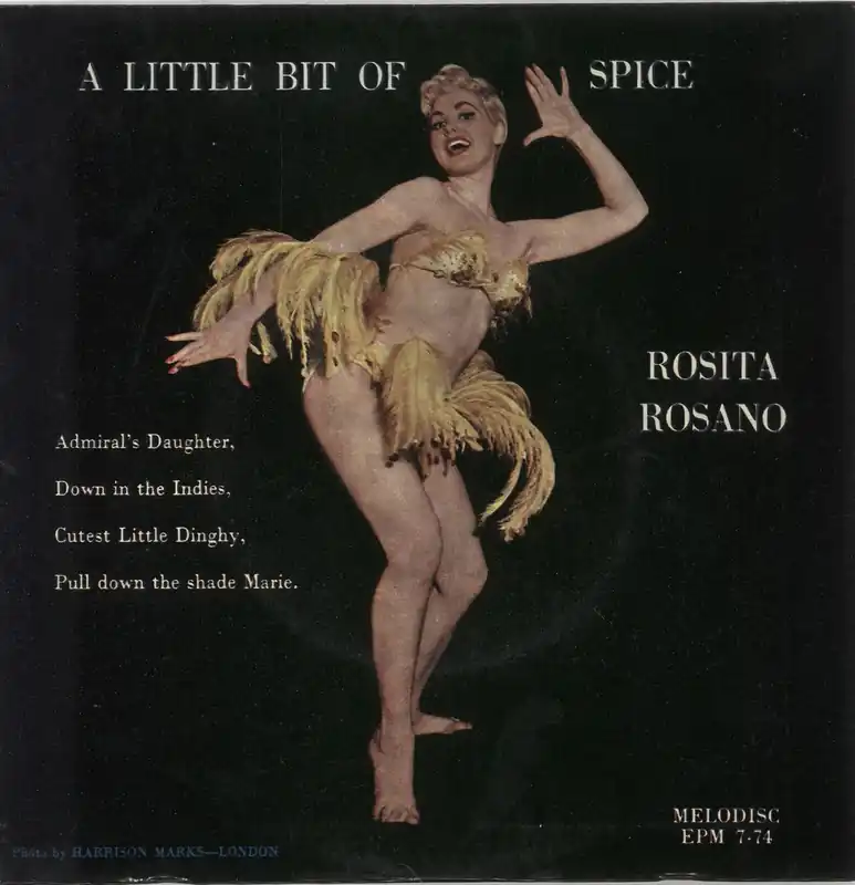 Rosita Rosano A Little Bit Of Spice UK 7" vinyl Time-Limited