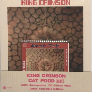 King Crimson Cat Food EP - Japan Assemble Edition + CD Japanese 10" vinyl Markdown