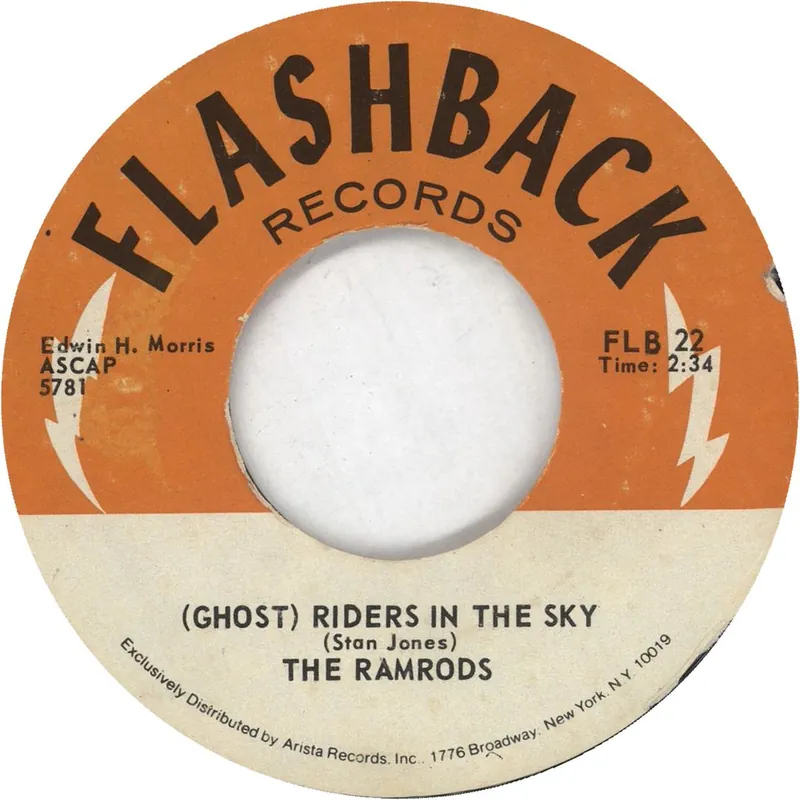 The Ramrods (Ghost) Riders In The Sky US 7" vinyl New Release