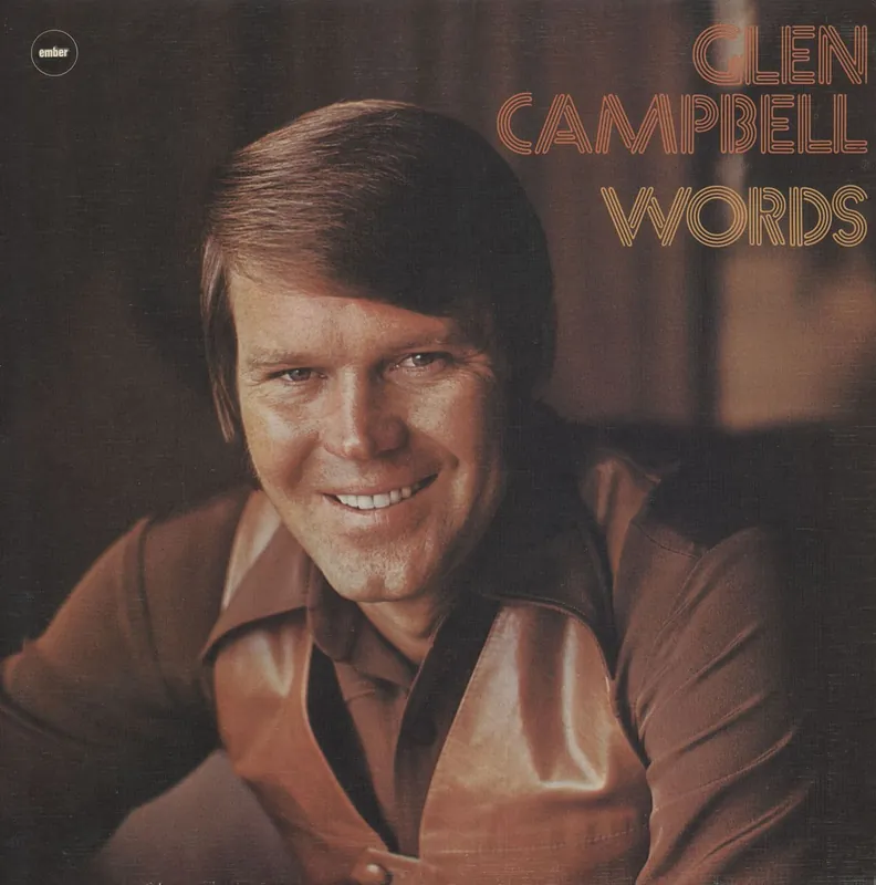 Glen Campbell Words UK Vinyl LP Get Yours