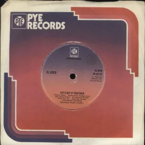El Coco Let's Get It Together UK 7" vinyl Save Now