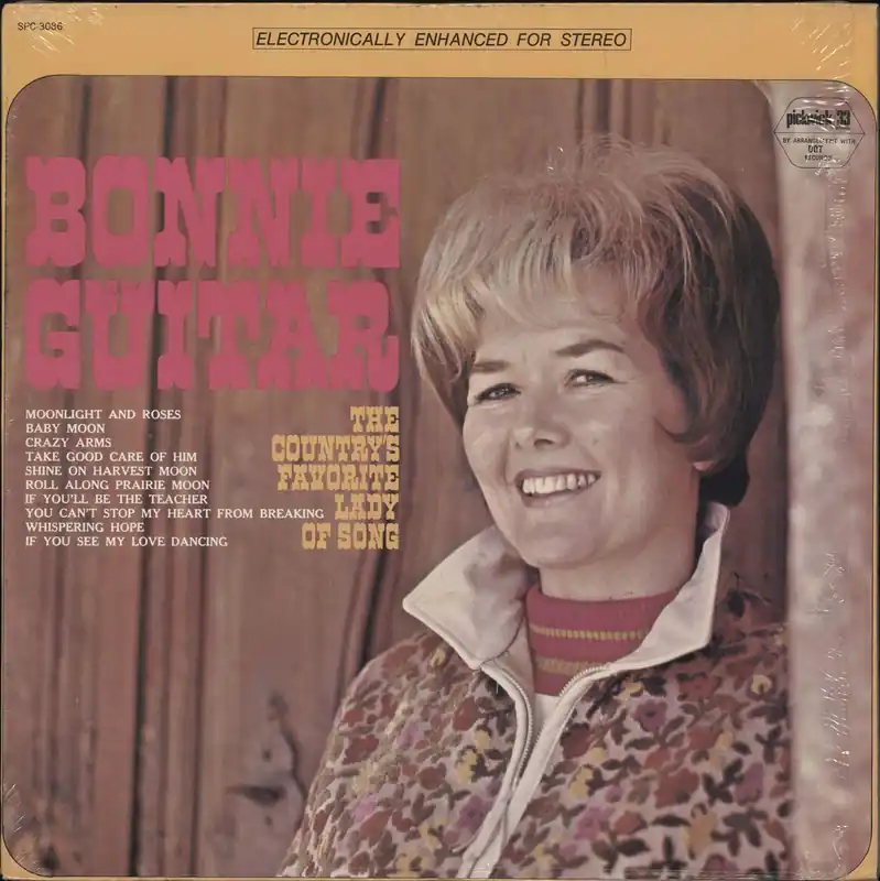 Bonnie Guitar The Country's Favorite Lady Of Song US Vinyl LP Fan Favorite