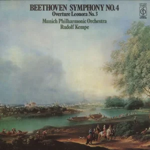 Ludwig Van Beethoven Beethoven: Symphony No. 4 .Overture Leonora No. 3 UK Vinyl LP No Minimum Order