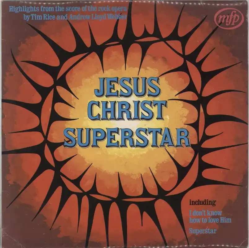 Andrew Lloyd Webber & Tim Rice Jesus Christ Superstar UK Vinyl LP Low Price