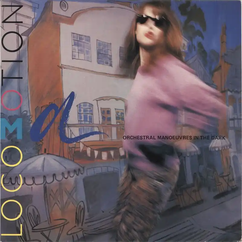 Free Shipping Orchestral Manoeuvres In The Dark Locomotion UK 12" vinyl