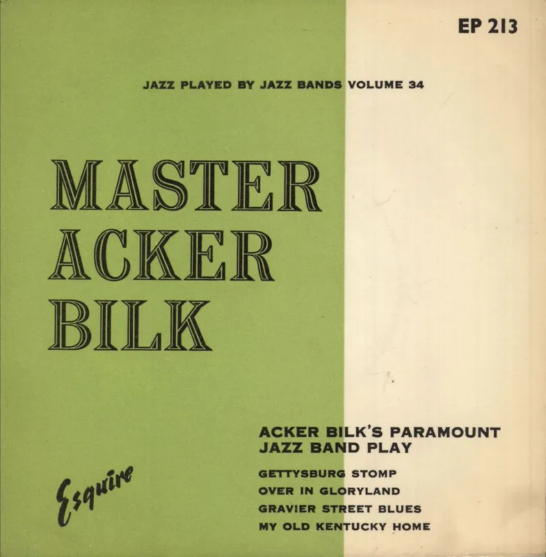 In Demand Acker Bilk Master Acker Bilk UK 7" vinyl