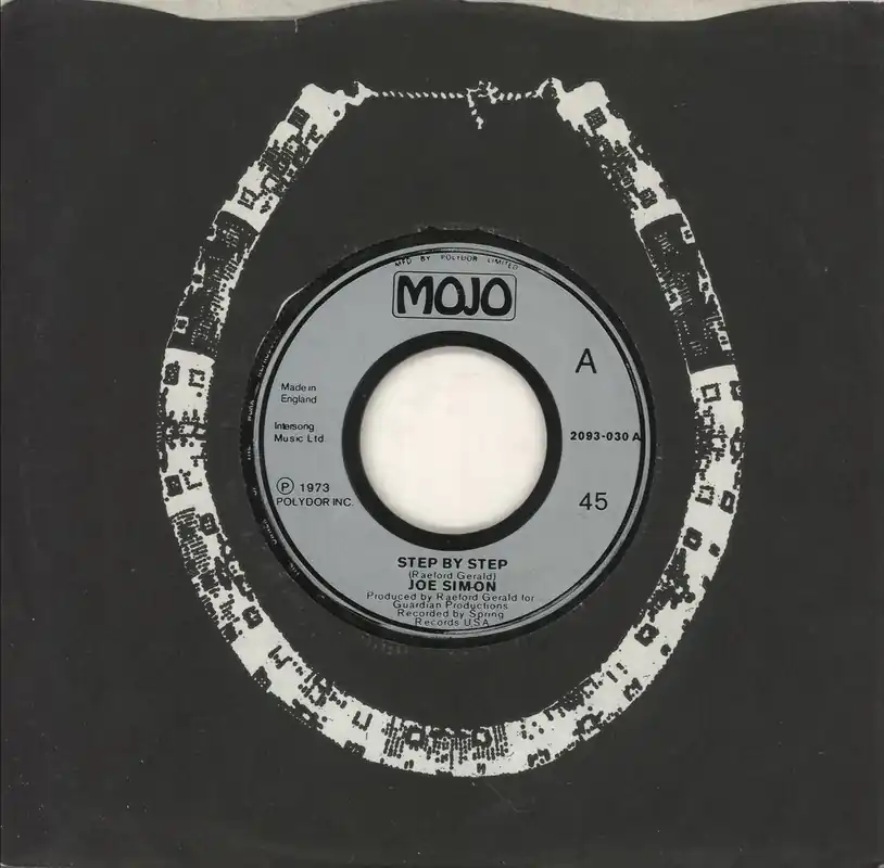 Joe Simon Step By Step - Wide UK 7" vinyl Flash Sale