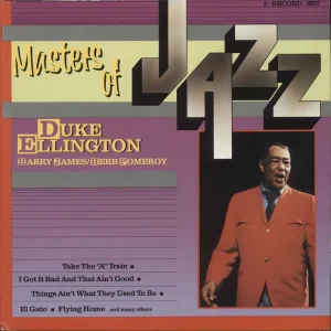 Duke Ellington Masters Of Jazz Italian 2-LP vinyl set While Supplies Last