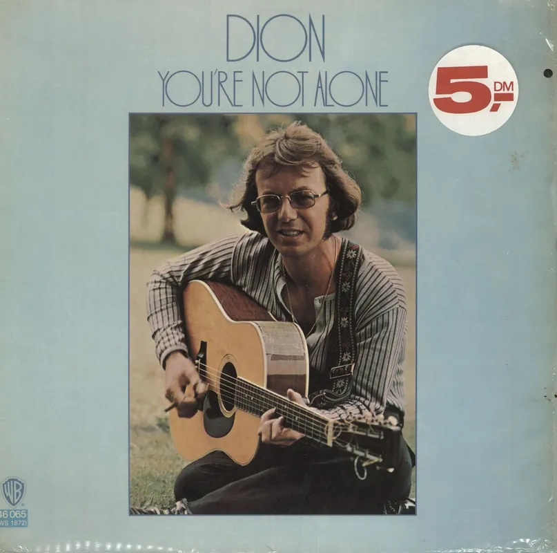 While Supplies Last Dion You're Not Alone + Shrink German Vinyl LP