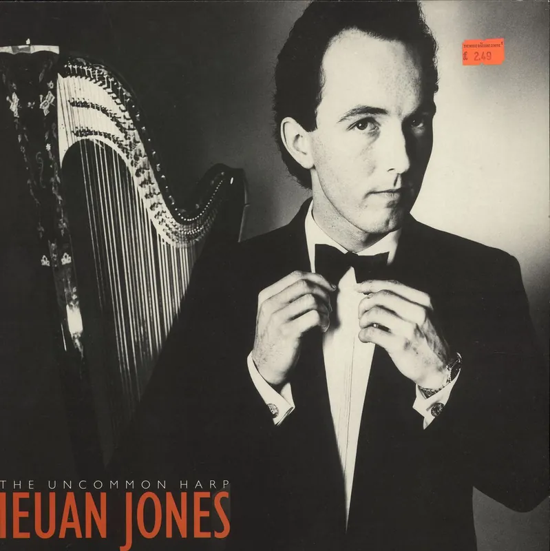 Worldwide Shipping Ieuan Jones The Uncommon Harp UK Vinyl LP