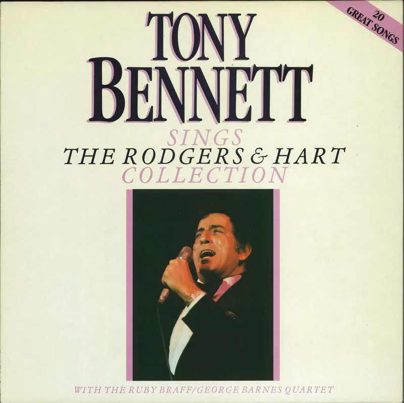 Tony Bennett Sings The Rodgers & Hart Collection (20 Great Songs) UK Vinyl LP Next Day Delivery