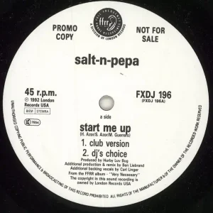 Viral Salt N Pepa Start Me Up UK Promo 12" vinyl