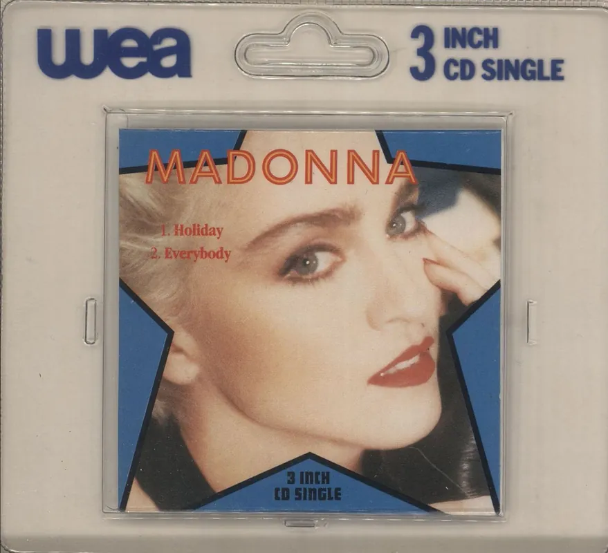 Free Delivery Madonna Holiday - Sealed Blisterpack German 3" CD single