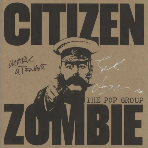Secure Checkout The Pop Group Citizen Zombie - Red Vinyl - Autograph UK Vinyl LP