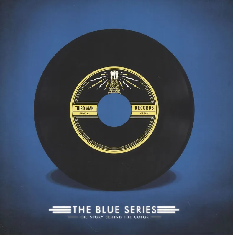 Save Now Third Man Records The Blue Series - The Story Behind The Color US Book