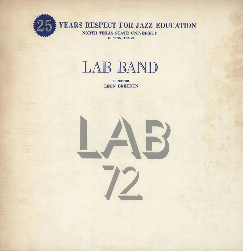 The North Texas State University Lab Band Lab 72 US 2-LP vinyl set Hot Deal