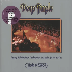 Deep Purple Made In Europe - Purple Vinyl - Sealed UK Vinyl LP Holiday Sale