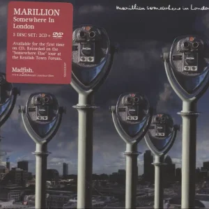 Marillion Somewhere In London UK 3-disc CD/DVD Set Handmade
