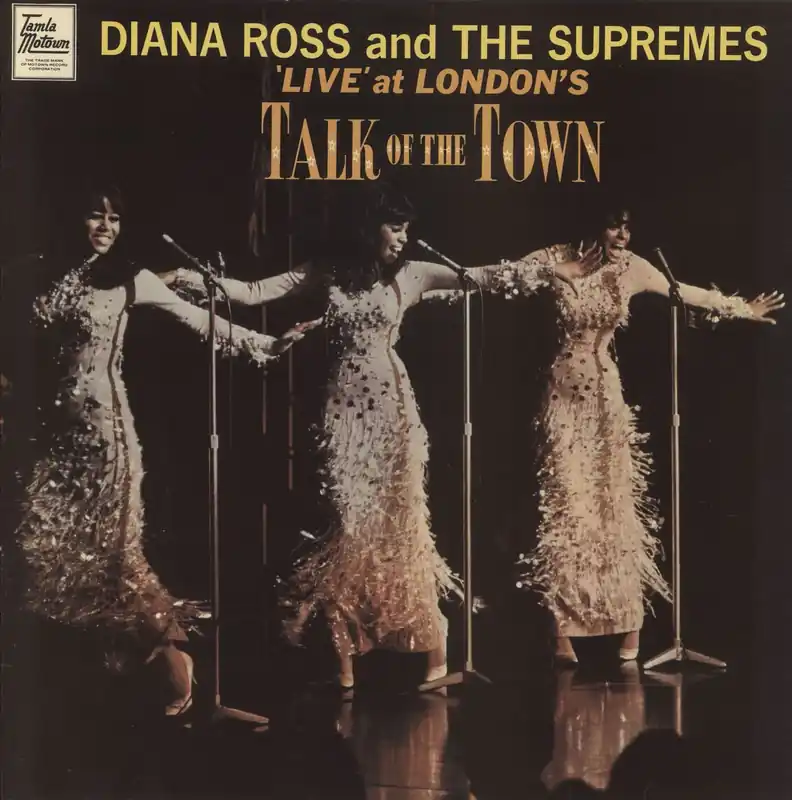 Diana Ross & The Supremes Live At London's Talk Of The Town UK Vinyl LP Instant Buy
