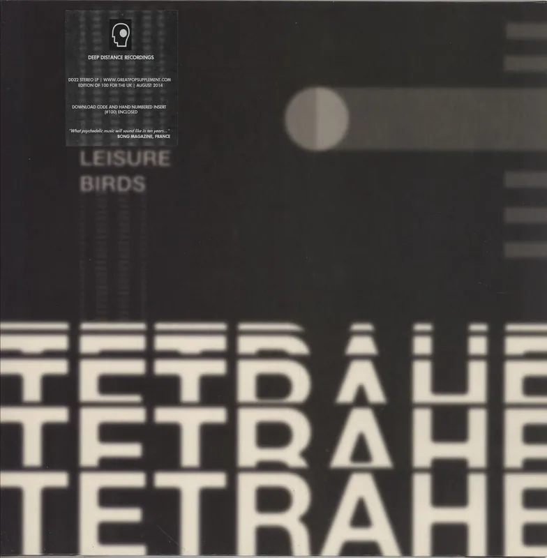 Leisure Birds Tetrahedron + Numbered Print UK Vinyl LP Don’t Miss Out