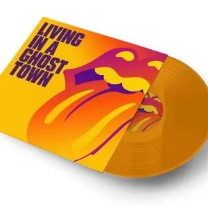 Deal The Rolling Stones Living In A Ghost Town - Orange Vinyl - Sealed UK 10" vinyl