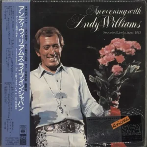 While Supplies Last Andy Williams An Evening With Andy Williams Japanese Promo 2-LP vinyl set