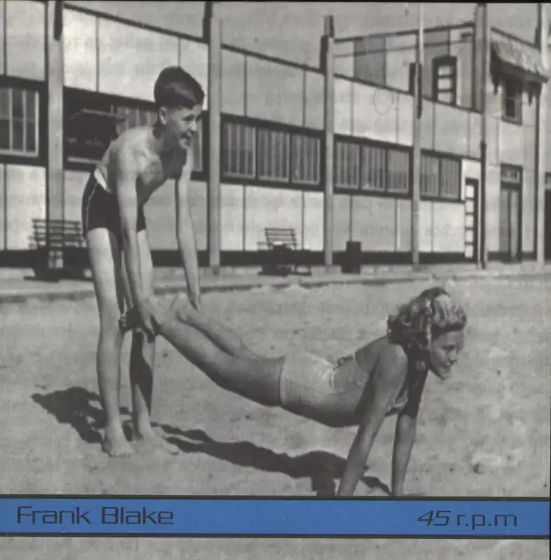 Frank Blake Plastic Bag - Blue Vinyl Spanish 7" vinyl Crafted