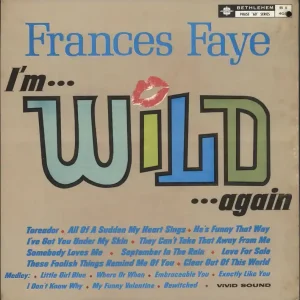 Frances Faye I'm Wild Again US Vinyl LP Free Returns