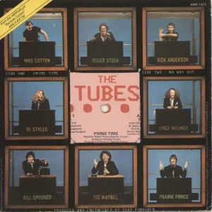 The Tubes Prime Time - P/S - Red UK 7" vinyl Money Back Guarantee
