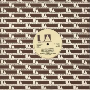 Flash Sale Brass Construction Music Makes You Feel Like Dancing UK 12" vinyl