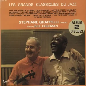 Free Delivery Stéphane Grappelli Les Grands Classiques Du Jazz - Gold Stickered French 2-LP vinyl set