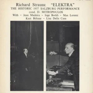 High Quality Richard Strauss Richard Strauss: Elektra UK 2-LP vinyl set