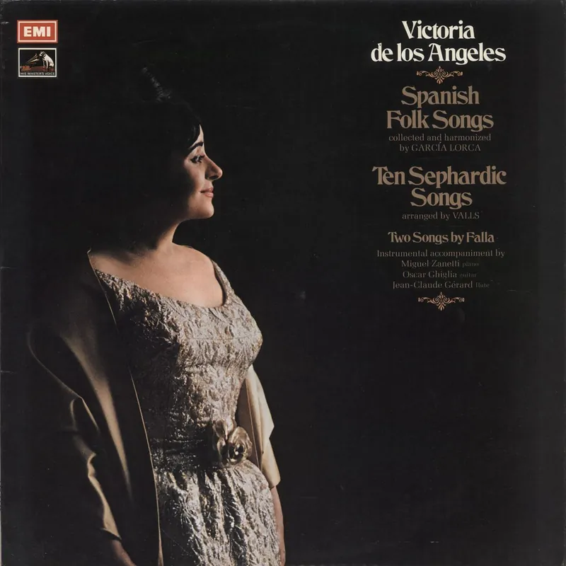Limited Offer Victoria De Los Angeles Spanish Folk Songs UK Vinyl LP