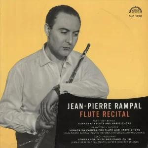 Jean-Pierre Rampal Flute Recital Czech Vinyl LP Fan Favorite