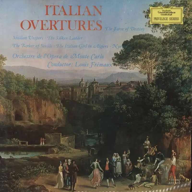Various-Classical & Orchestral Italian Overtures UK Vinyl LP Crafted