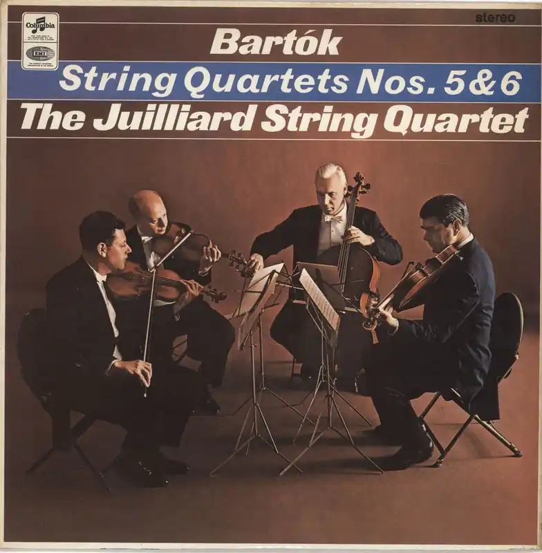 Direct From Factory The Juilliard String Quartet Bartók: String Quartets Nos. 5 & 6 UK Vinyl LP