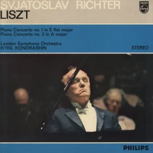 Franz Liszt Liszt: Piano Concerto No. 1 In E Flat Major · Piano Concerto No. 2 In A Major Italian Vinyl LP Same Day Shipping