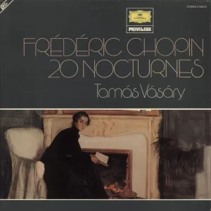 Tamás Vásáry Fredric Chopin 20 Nocturnes UK 2-LP vinyl set Same Day Shipping